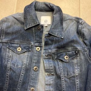AG Adriano Goldschmied denim jacket, size medium